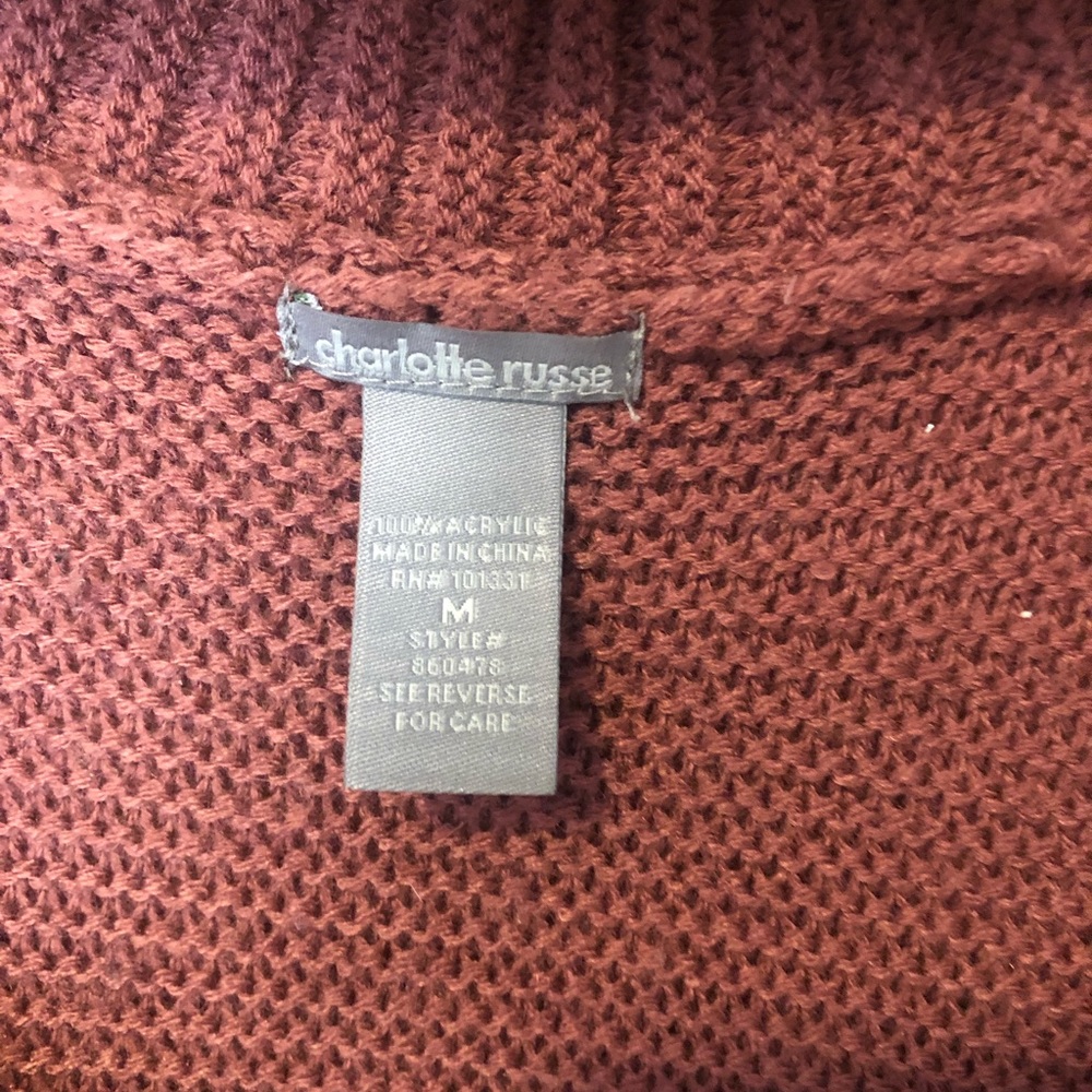 Blush sweater with choker neckline - Picture 3 of 4